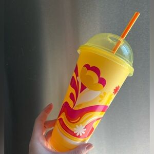 Starbucks Reusable Plastic Summer Dome Cup Tumbler